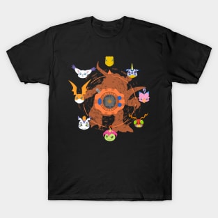 Digi Roulette, orange T-Shirt